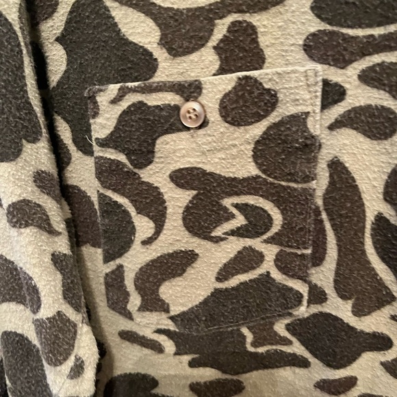 Vintage men’s sports afield long sleeve button top - Picture 5 of 11